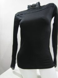 Блуза Яна в черно