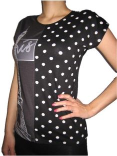 Блуза Ели Париж в черно