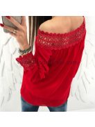 туника Камиле в червено