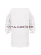 блуза Фани в бяло