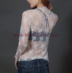 дантелена блуза модел 2