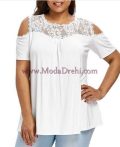 блуза Санита в бяло